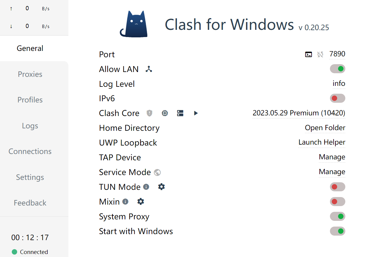 通过Clash for windows的allow LAN帮助手机翻墙-2024-01-15-16-02-31